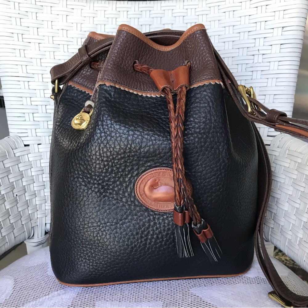 Vintage Dooney & Bourke Teton Drawstring Bag
